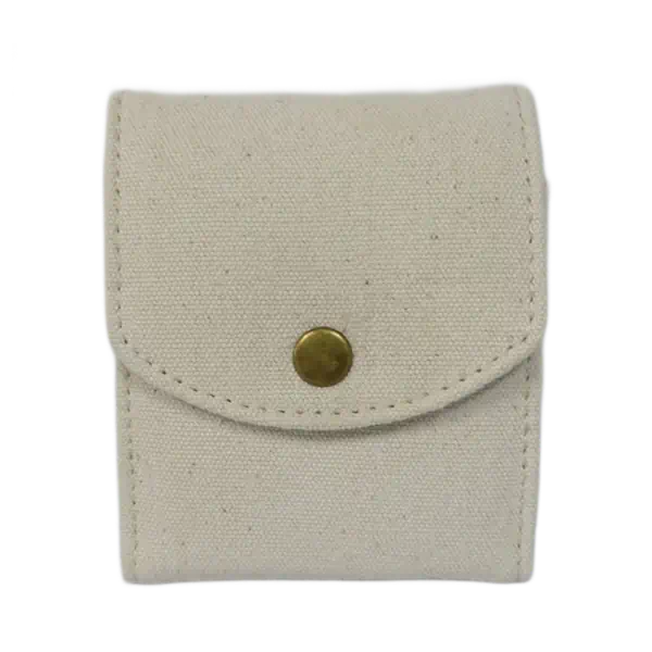 可攜式環保棉質帆布精油袋口紅袋化粧包